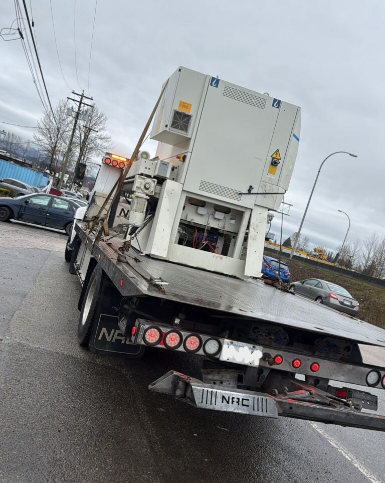 heavy machinery removal surrey